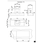 Roblin Inspiration/2 770 77厘米 900m³/h 嵌入式抽油煙機